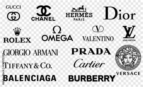 chanel dior gucci yves st laurent versace prada givenchy balmain|Luxury fashion brands ranked 2024 .